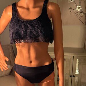 🌊 Antonio Melani Dark Blue Bikini – Size M, Excellent Condition 🌊
